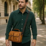 Oliver™ | Geanta de umăr pătrat retro