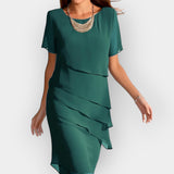 Brielle | Rochie de șifon elegantă