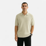 Michel | Cămașă Polo Tricot Respirabilă Brațe