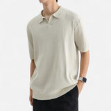 Michel | Cămașă Polo Tricot Respirabilă Brațe