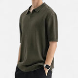 Michel | Cămașă Polo Tricot Respirabilă Brațe