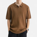 Michel | Cămașă Polo Tricot Respirabilă Brațe