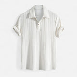 Juan | Cămașă Polo Guler Tricot Jacquard