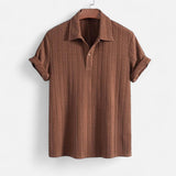 Juan | Cămașă Polo Guler Tricot Jacquard