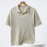 Francesco | Cămașă Polo din Tricot cu Extensibilitate