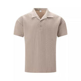 Marco | Cămașă Polo Textură Jacquard Relaxată