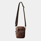 Rene™ | Geantă vintage din piele cu bretele