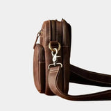 Rene™ | Geantă vintage din piele cu bretele