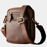 Rene™ | Geantă vintage din piele cu bretele