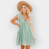 Valentina | Rochie de vară cu pantaloni scurți și buzunare pentru copii