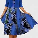 Estrella | Costum cu rochie midi și jachetă