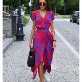 Amelie | Midi rochie cu model floral reglabilă și confortabilă