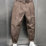 Jostein | PANTALONI ELEGANȚI DIN ȚESĂTURĂ ÎNGUSTĂ