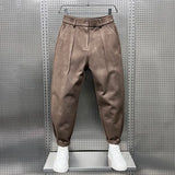 Jostein | PANTALONI ELEGANȚI DIN ȚESĂTURĂ ÎNGUSTĂ