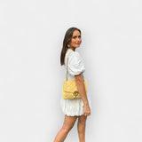 Elisa | Rochie albă ușoară