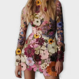 Dolores | Rochie cu imprimeu floral
