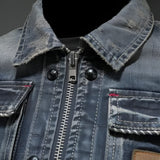Carlo™ | Jachetă de denim retro