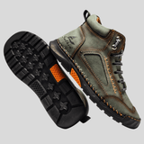 Moritz | Pantofi de Tenis Inalt din Piele cu Detalii