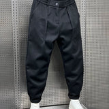 Jostein | PANTALONI ELEGANȚI DIN ȚESĂTURĂ ÎNGUSTĂ