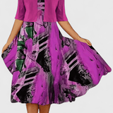 Estrella | Costum cu rochie midi și jachetă