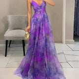 Madeline | Rochie Lungă cu Flori, Care Radiază Eleganță fără Efort