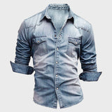Camisa | Cămașă cu Nastură Structurată pe Față