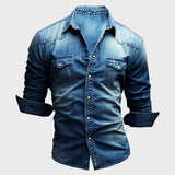Camisa | Cămașă cu Nastură Structurată pe Față