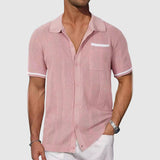 Camisa | Gola Camp Contrastante
