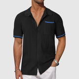 Camisa | Gola Camp Contrastante
