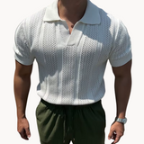 Camisa | Tricot cu Guler Deschis