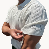 Camisa | Tricot cu Guler Deschis