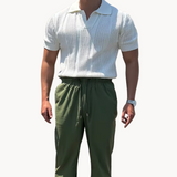 Camisa | Tricot cu Guler Deschis