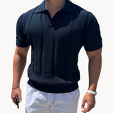 Camisa | Tricot cu Guler Deschis