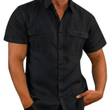 Camisa | Mâneci Scurți Două Buzunare