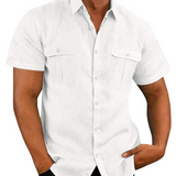 Camisa | Mâneci Scurți Două Buzunare