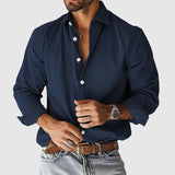 Camisa | Cămașă cu Croială Relaxată și Amestec Moale