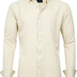 Camisa | Țesătură Elastică Fără Cute