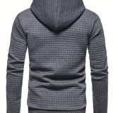 Joonas | Jachetă Tricot pentru Bărbați cu Glugă