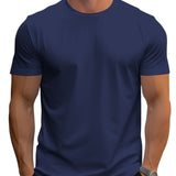 T-Shirt | Tăietură Regulată Decolteu Ușor