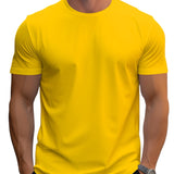 T-Shirt | Tăietură Regulată Decolteu Ușor