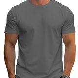 T-Shirt | Tăietură Regulată Decolteu Ușor