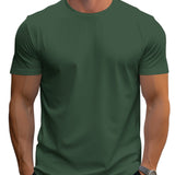 T-Shirt | Tăietură Regulată Decolteu Ușor