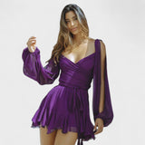 Kadri | Rochie Aurie cu Leu