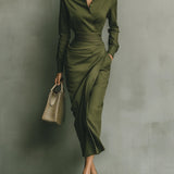 Caterina | Rochie Maxi Elegantă, Mulată pe Corp