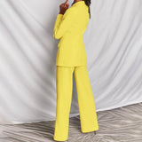 Lara | Elegant Set cu Blazer și Pantaloni