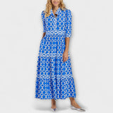 Sophia | Rochie Midi cu Detalii Lanț