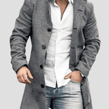 Kacper | Palton elegant din piele pentru bărbați