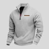 Vjeko | Pulover din fleece natural pentru bărbați