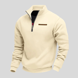 Vjeko | Pulover din fleece natural pentru bărbați