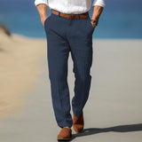 Frank | PANTALONI LINIVI PREMIUM PENTRU BARBATI (POTRIVITI PENTRU CUREA)